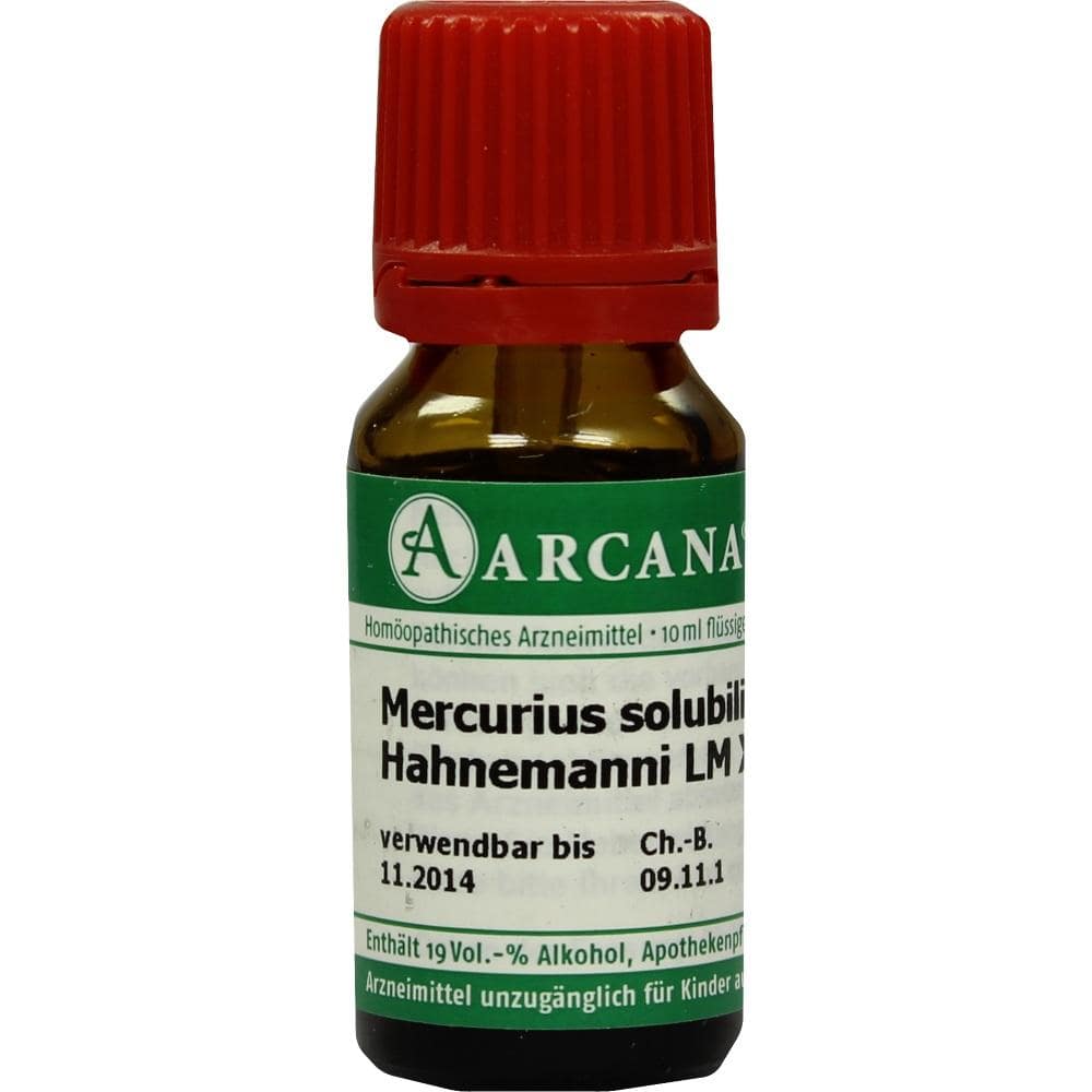MERCURIUS SOLUBILIS Hahnemanni LM 30 Dilution 10 ml Dilution