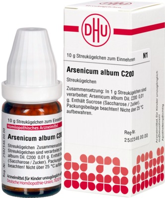 ARSENICUM ALBUM C 200 Globuli 10 g Globuli