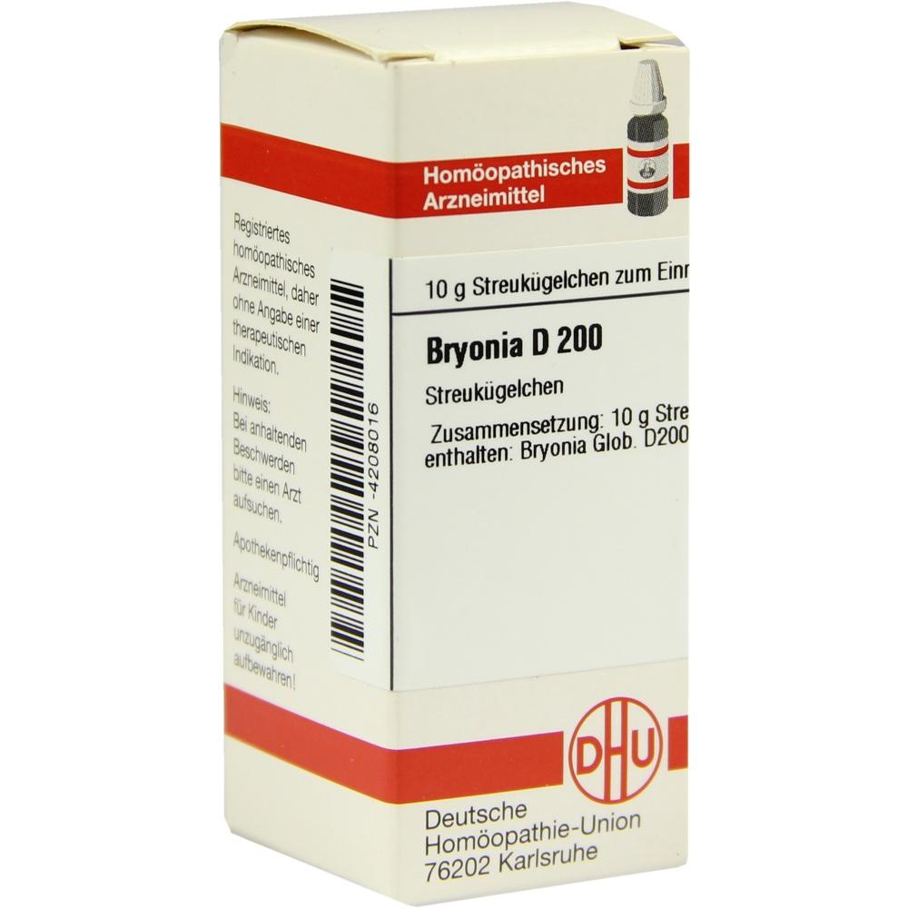 BRYONIA D 200 Globuli 10 g Globuli