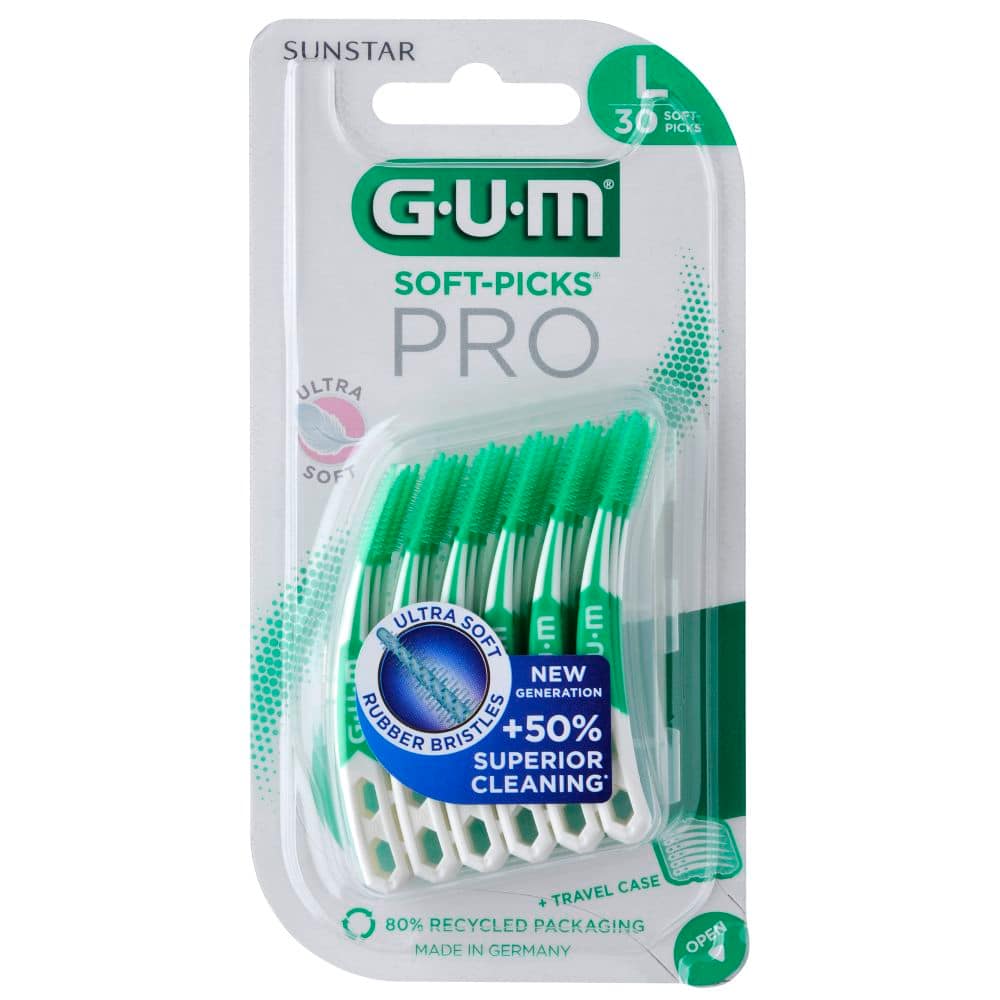 GUM SOFT-PICKS PRO Interdentalbüsten Large 30 St Zahnbürste