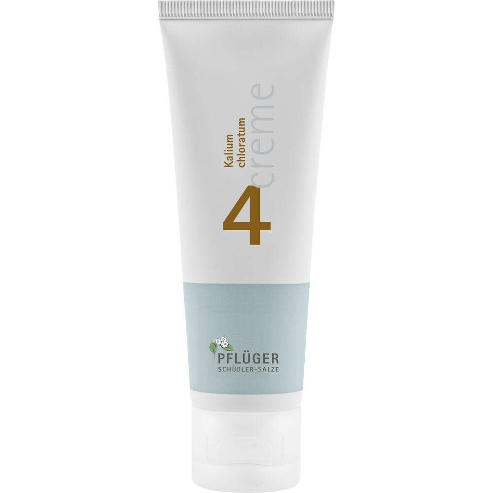 Schüßler-Salz Nr. 4 Kalium chloratum D4 75 g Creme