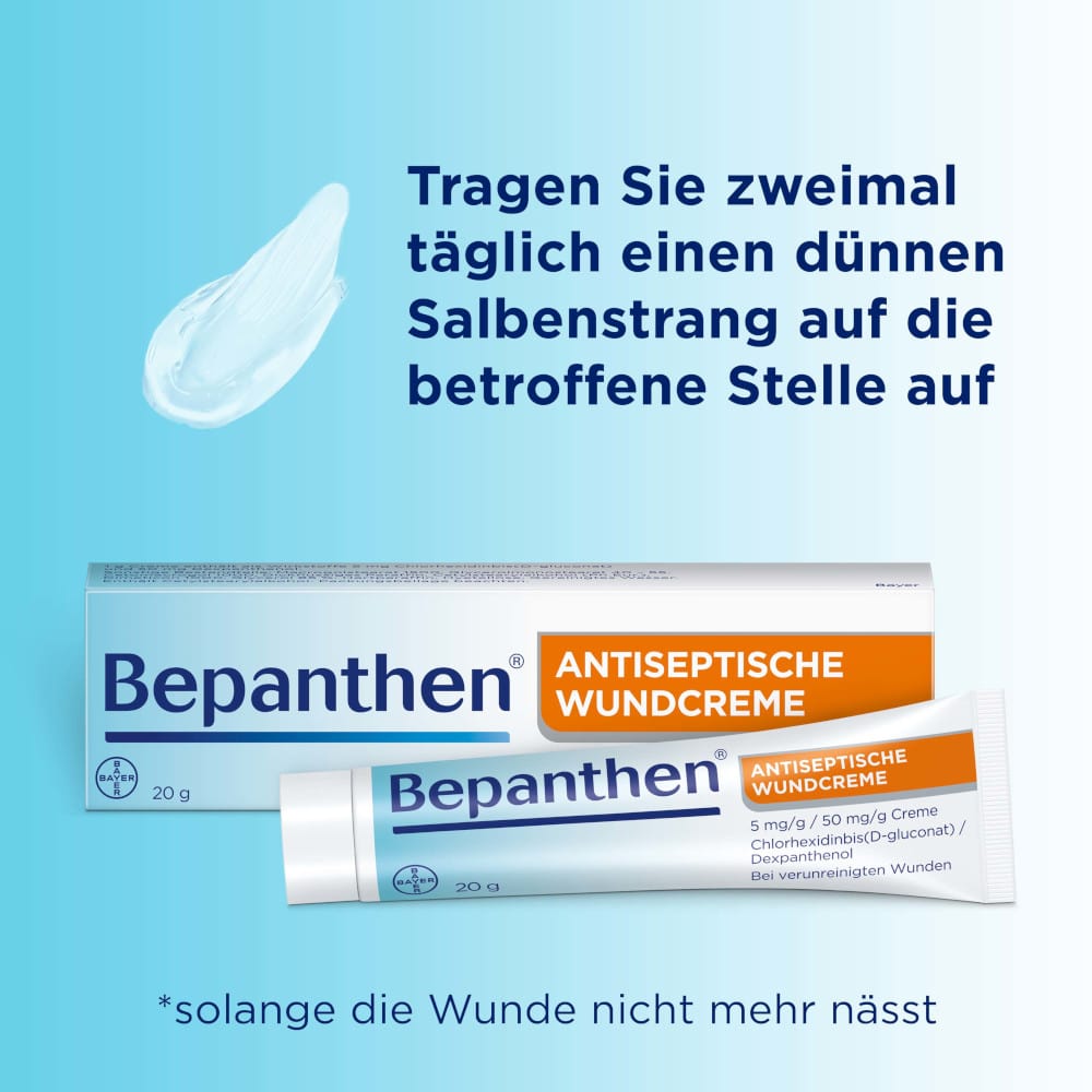 Bepanthen ANTISEPTISCHE WUNDCREME 20 g Creme