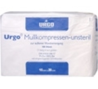URGO MULLKOMPRESSEN 10x20 cm unsteril 8fach 100 St Kompressen