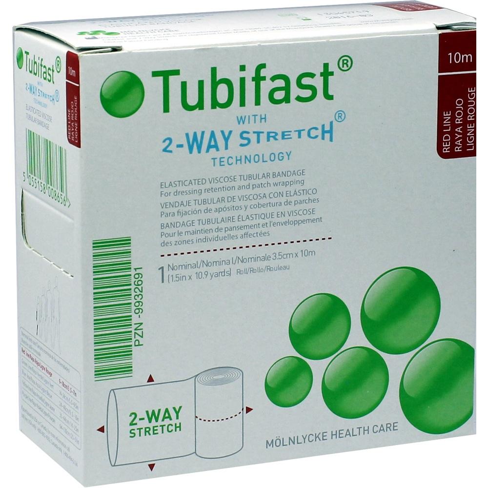 TUBIFAST 2-Way Stretch 3,5 cmx10 m rot 1 St Verband