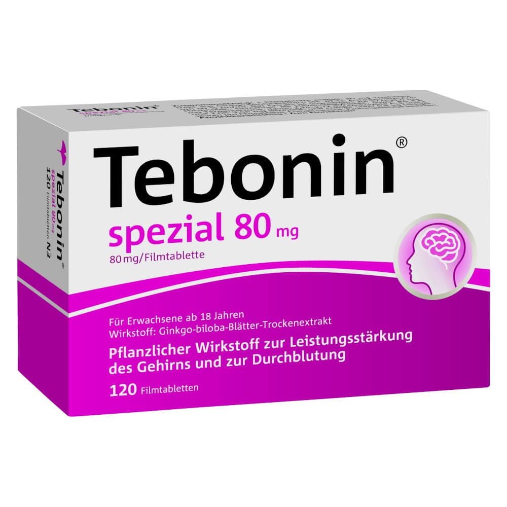 Tebonin spezial 80mg 120 St Filmtabletten