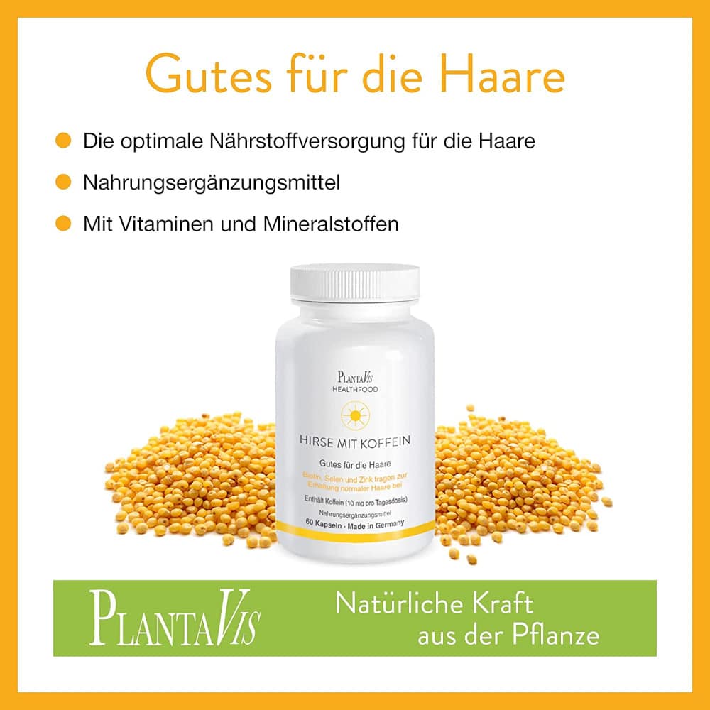 HIRSE MIT KOFFEIN 60 St Kapseln