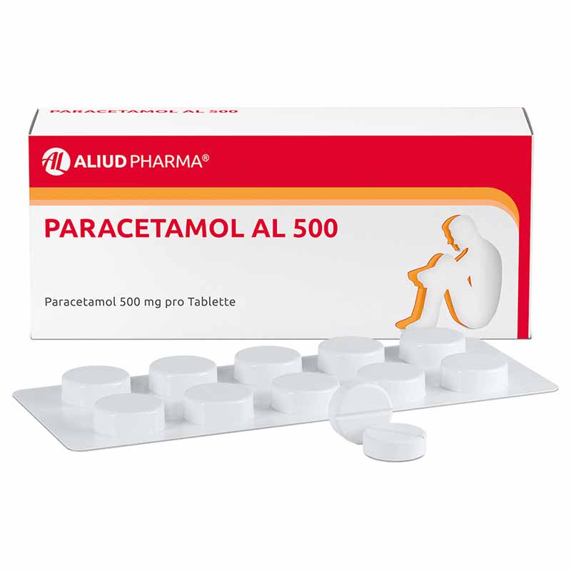 Paracetamol AL 500 bei akuten Schmerzen und Fieber