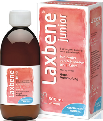 Laxbene junior 500 mg/ml Geschmacksneutral 500 ml Lösung zum Einnehmen