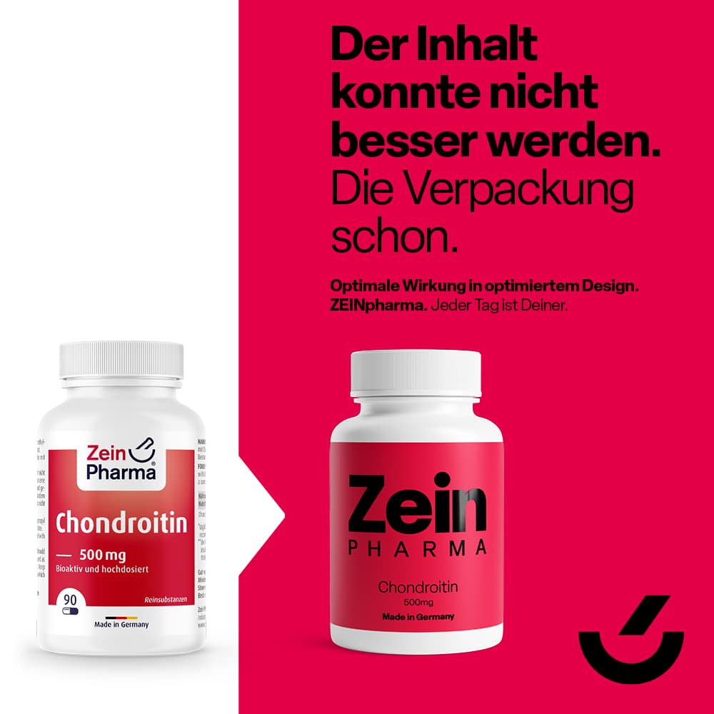 Zein Pharma Chondroitin 500 mg 90 St Kapseln