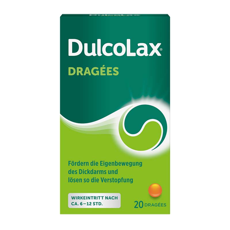 DulcoLax DRAGÉES - Abführmittel bei Verstopfung 20 St Tabletten magensaftresistent