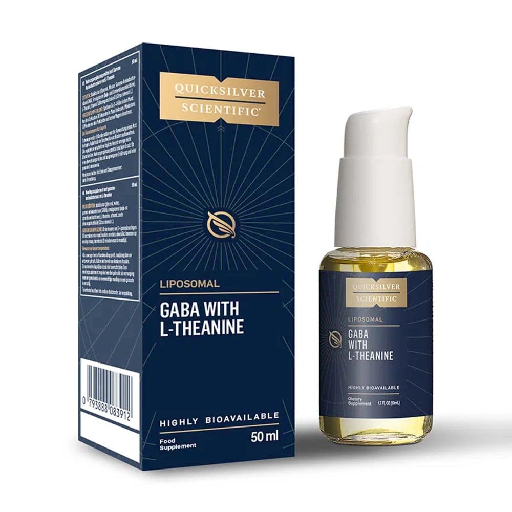 QUICKSILVER SCIENTIFIC LIPOSOMAL GABA WITH L-THEANINE 50 ml Flüssigkeit zum Einnehmen