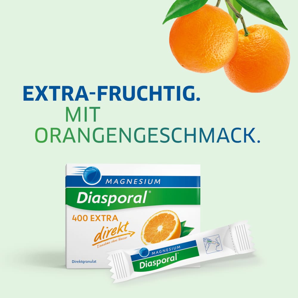 MAGNESIUM Diasporal 400 EXTRA direkt 100 St Granulat