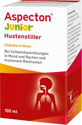ASPECTON Junior Hustenstiller Isländisch Moos Saft 100 ml Saft