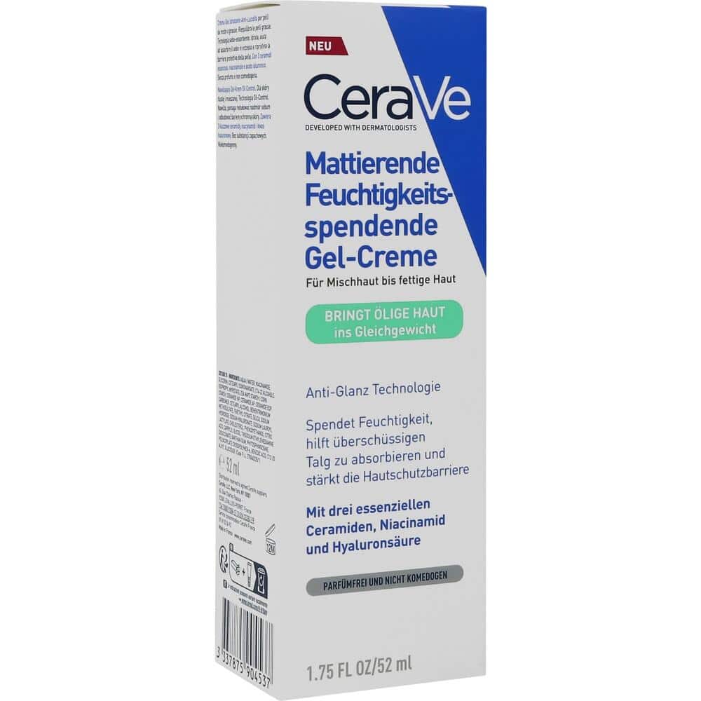 CeraVe Mattierende Feuchtigkeitsspendende Gel-Creme 52 ml Creme