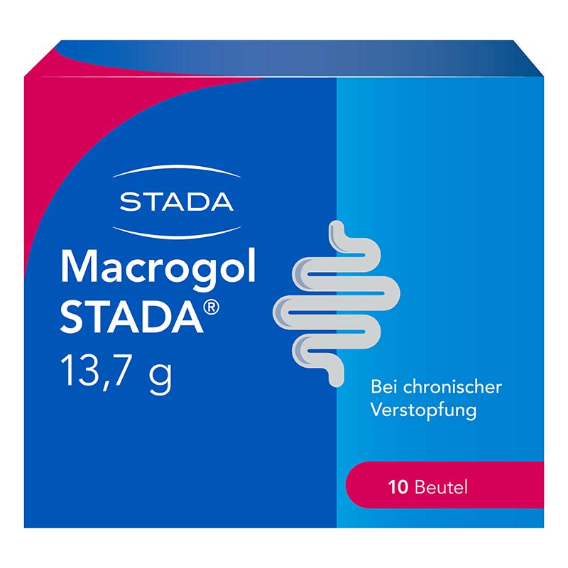 Macrogol STADA 13,7g 10 St Pulver zur Herstellung einer Lösung zum Einnehmen