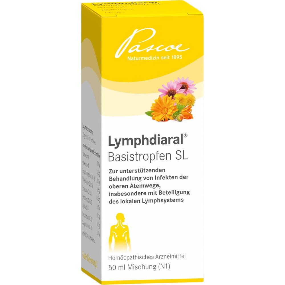 Lymphdiaral Basistropfen SL 50 ml Tropfen