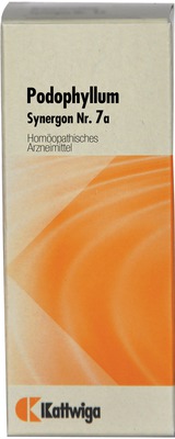 SYNERGON KOMPLEX 7a Podophyllum N Tropfen 50 ml Tropfen