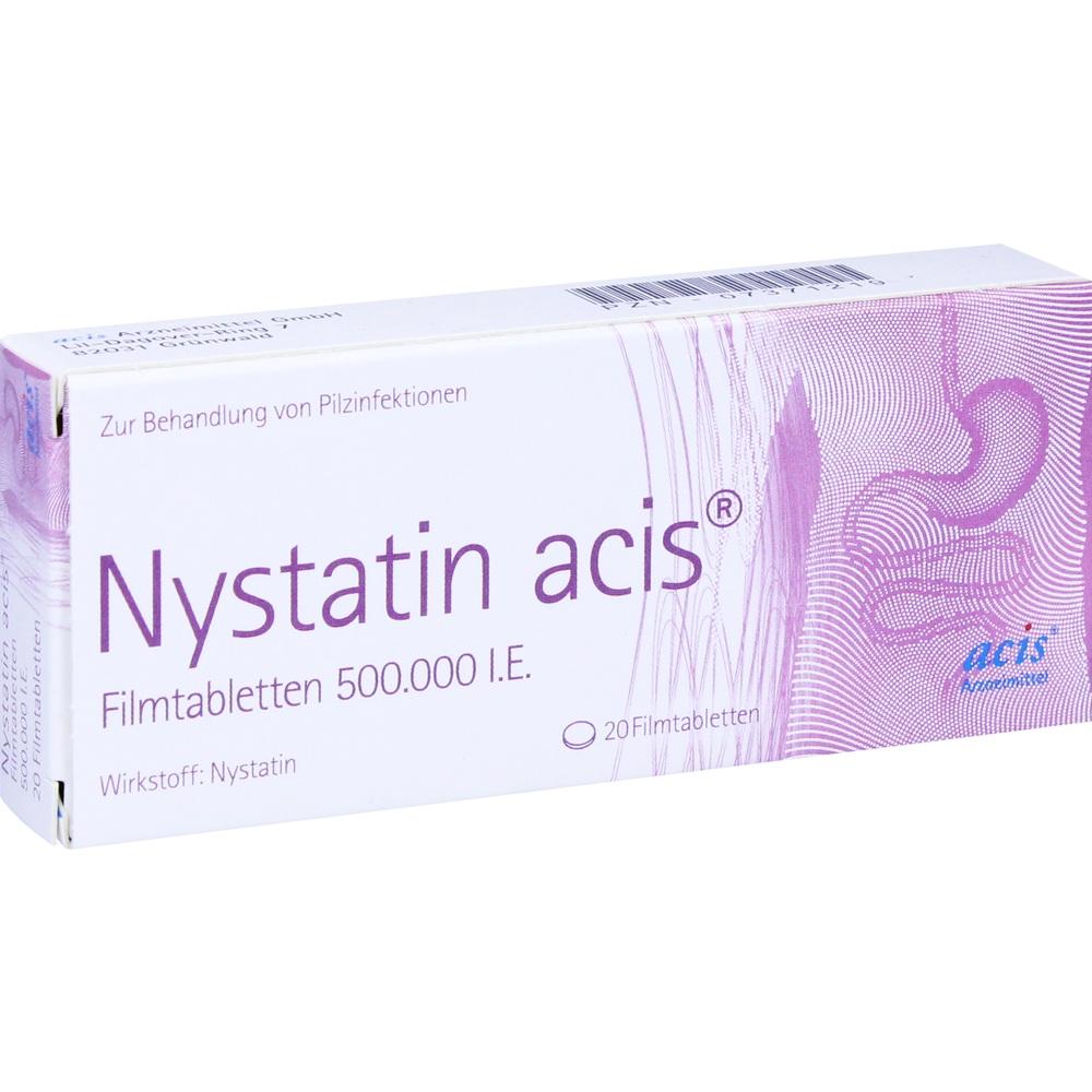 Nystatin acis 20 St Filmtabletten