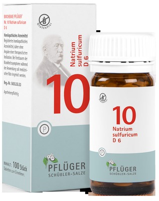 Schüßler-Salz Nr. 10 Natrium sulfuricum D6 100 St Tabletten