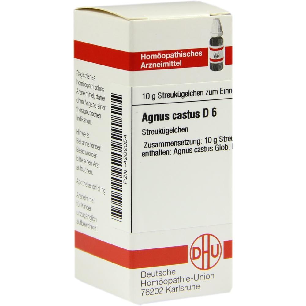 AGNUS CASTUS D 6 Globuli 10 g Globuli