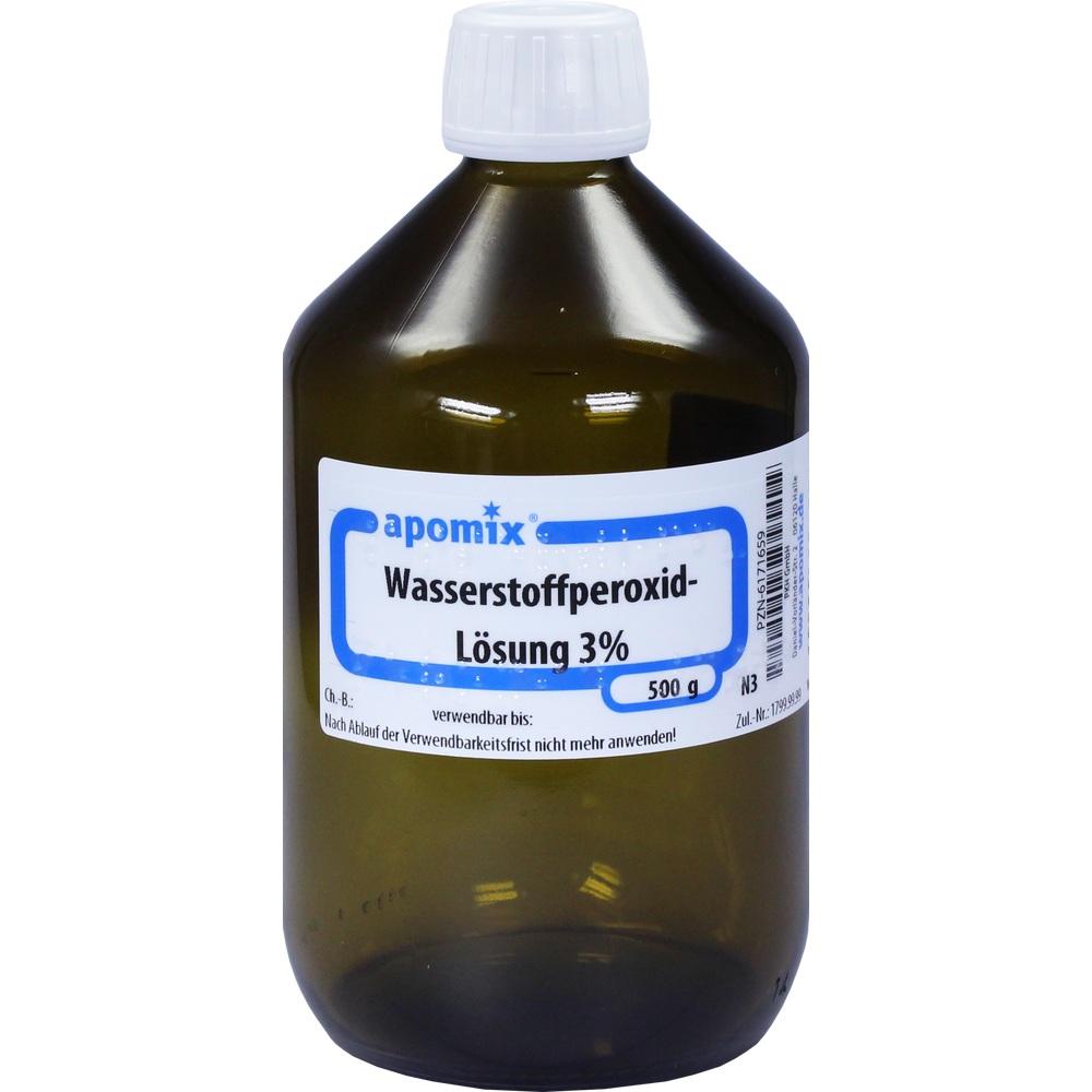 WASSERSTOFFPEROXID 3% DAB 10 Lösung 500 g Lösung