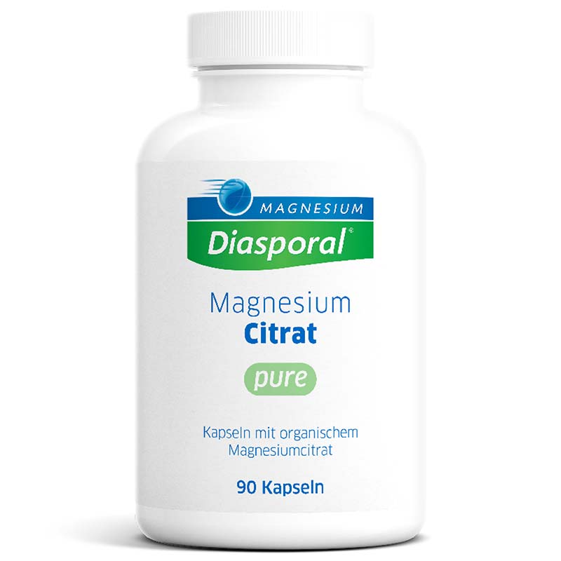 MAGNESIUM Diasporal Magnesium Citrat pure 90 St Kapseln