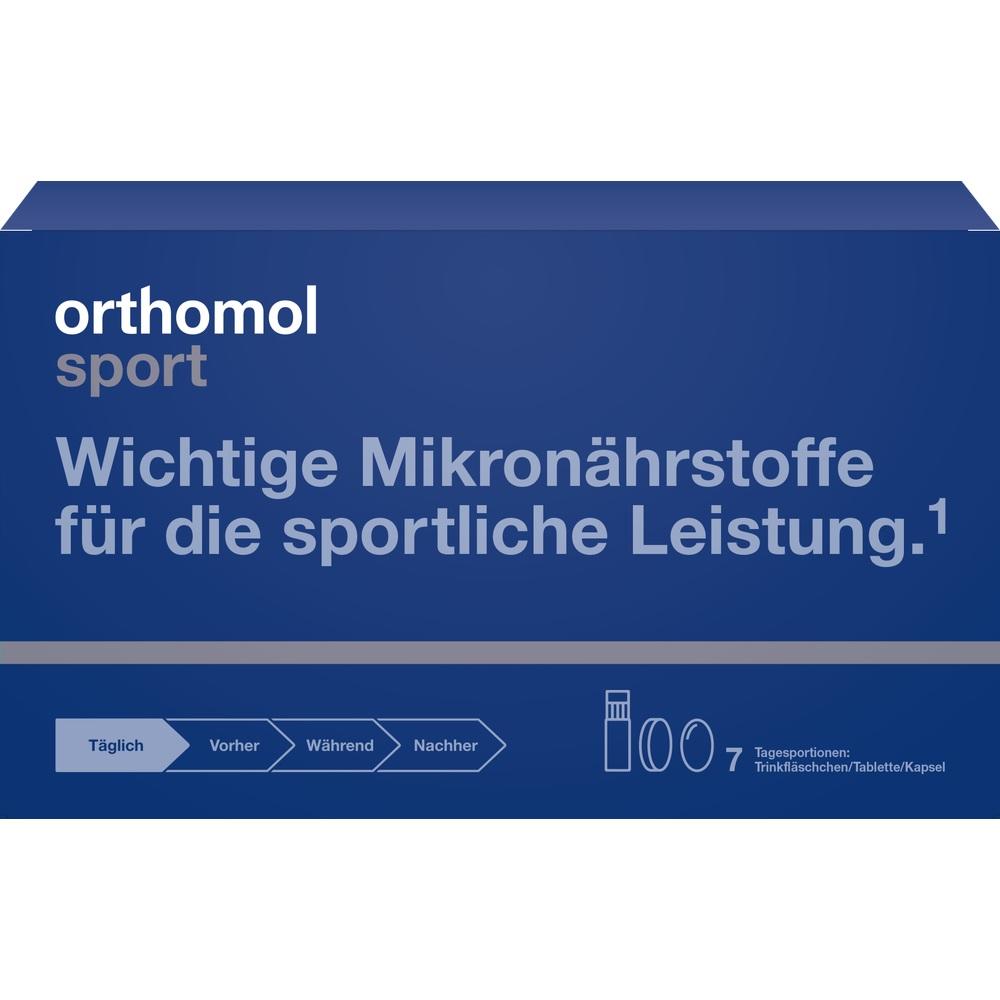 orthomol sport 7 St Trinkampullen