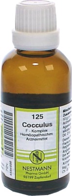 COCCULUS F Komplex Nr.125 Dilution 50 ml Dilution