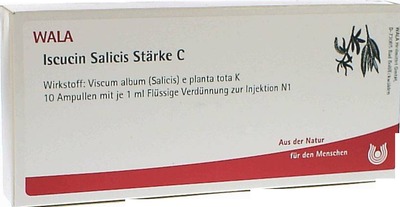 Iscucin Salicis Stärke C Ampullen 10X1 ml Ampullen