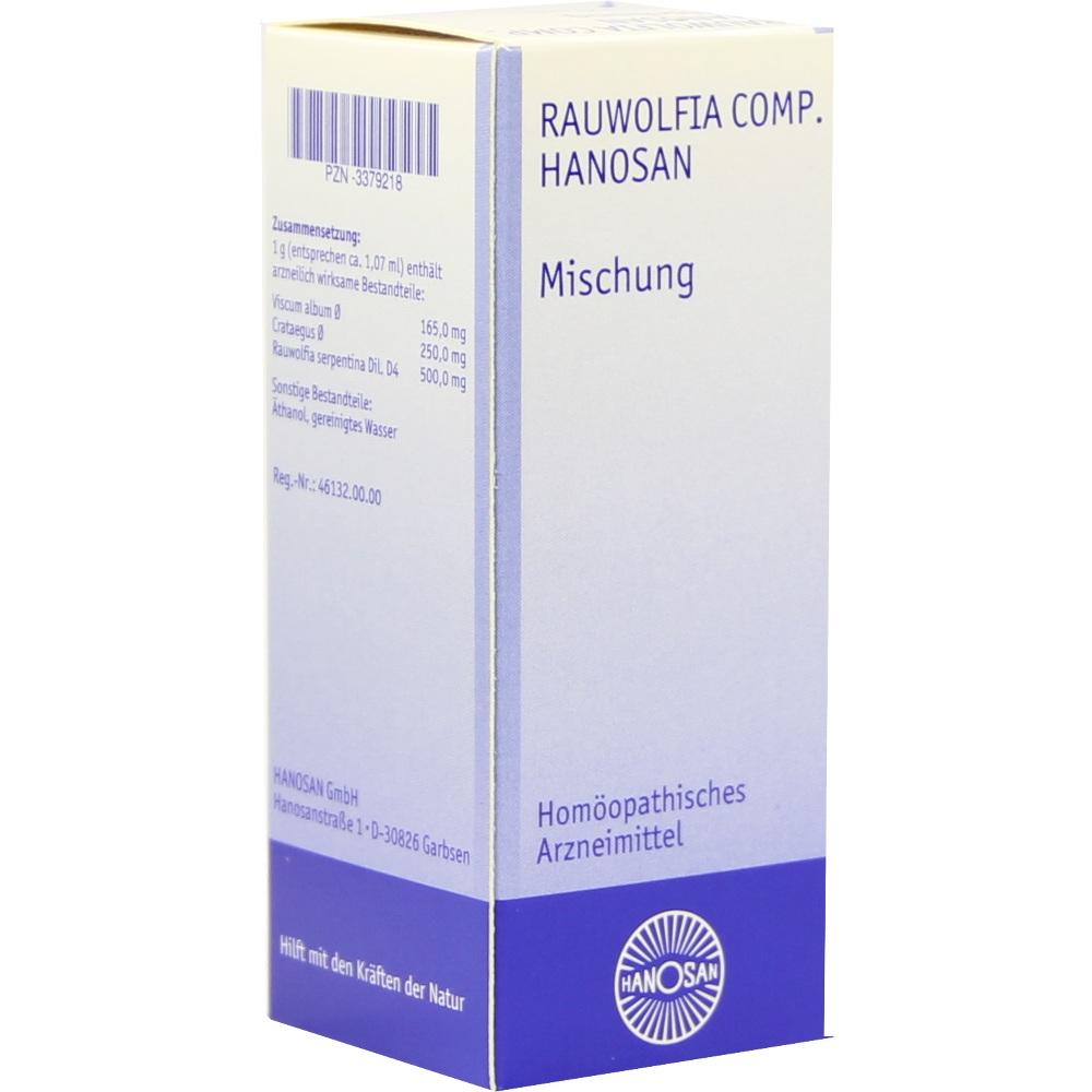 RAUWOLFIA COMP.Hanosan flüssig 50 ml Flüssigkeit