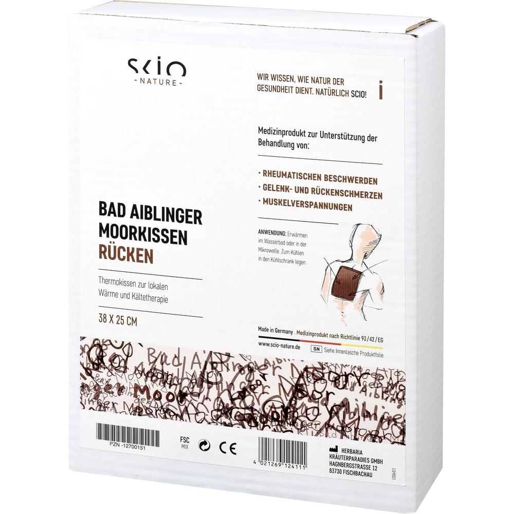 MOORKISSEN Bad Aiblinger Rücken 25x38 cm 1 St Packungsmasse