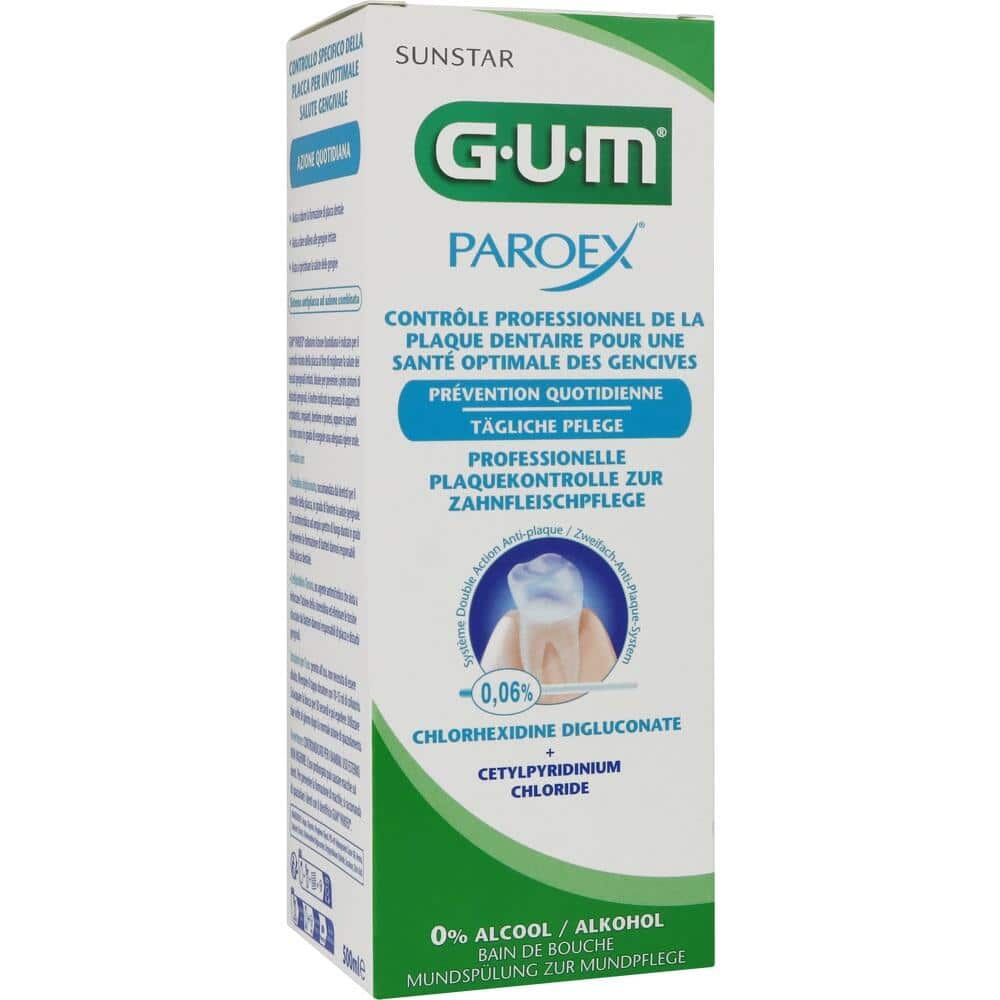 GUM PAROEX Mundspülung 500 ml