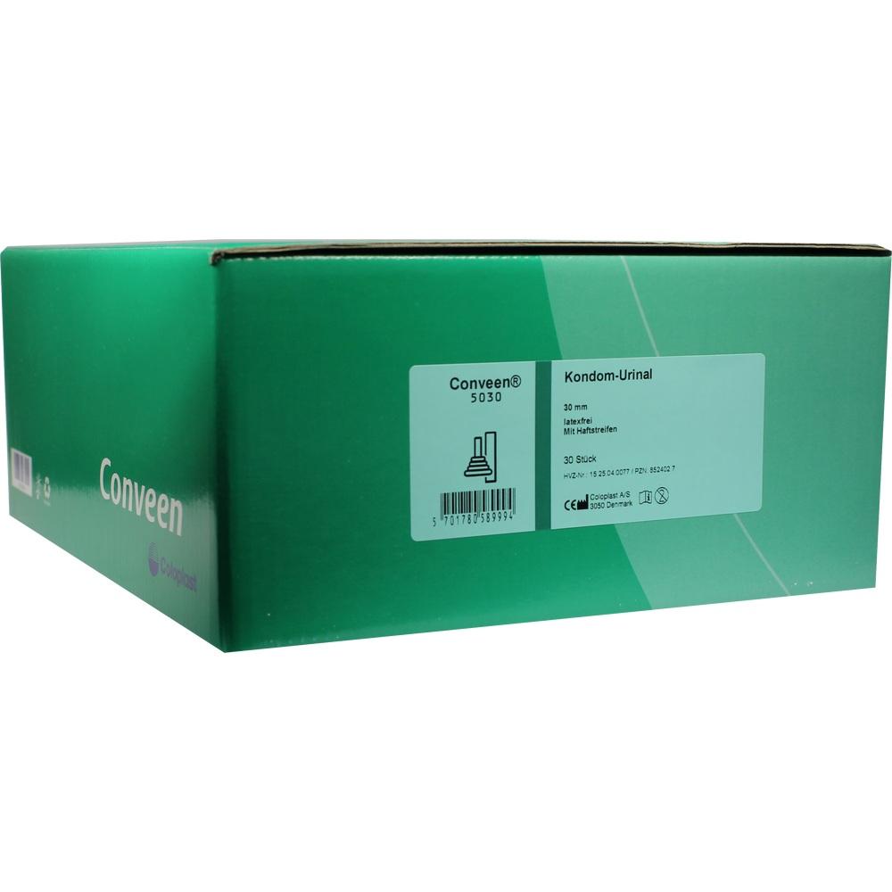 CONVEEN Kondom Urin.latexfr.30mm 5030 m.Haftstr. 30 St Kondome