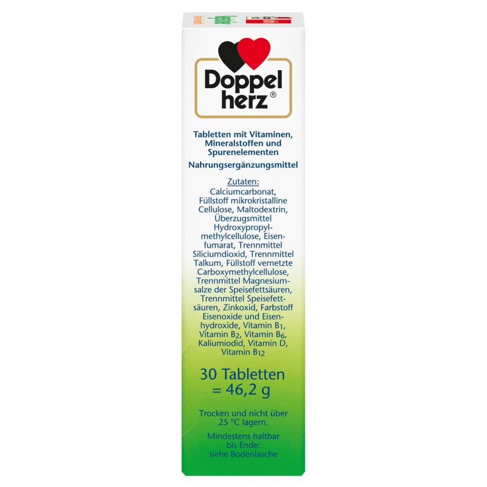 Doppelherz aktiv Vegetarier Vitamine + Mineralstoffe  30 St Tabletten