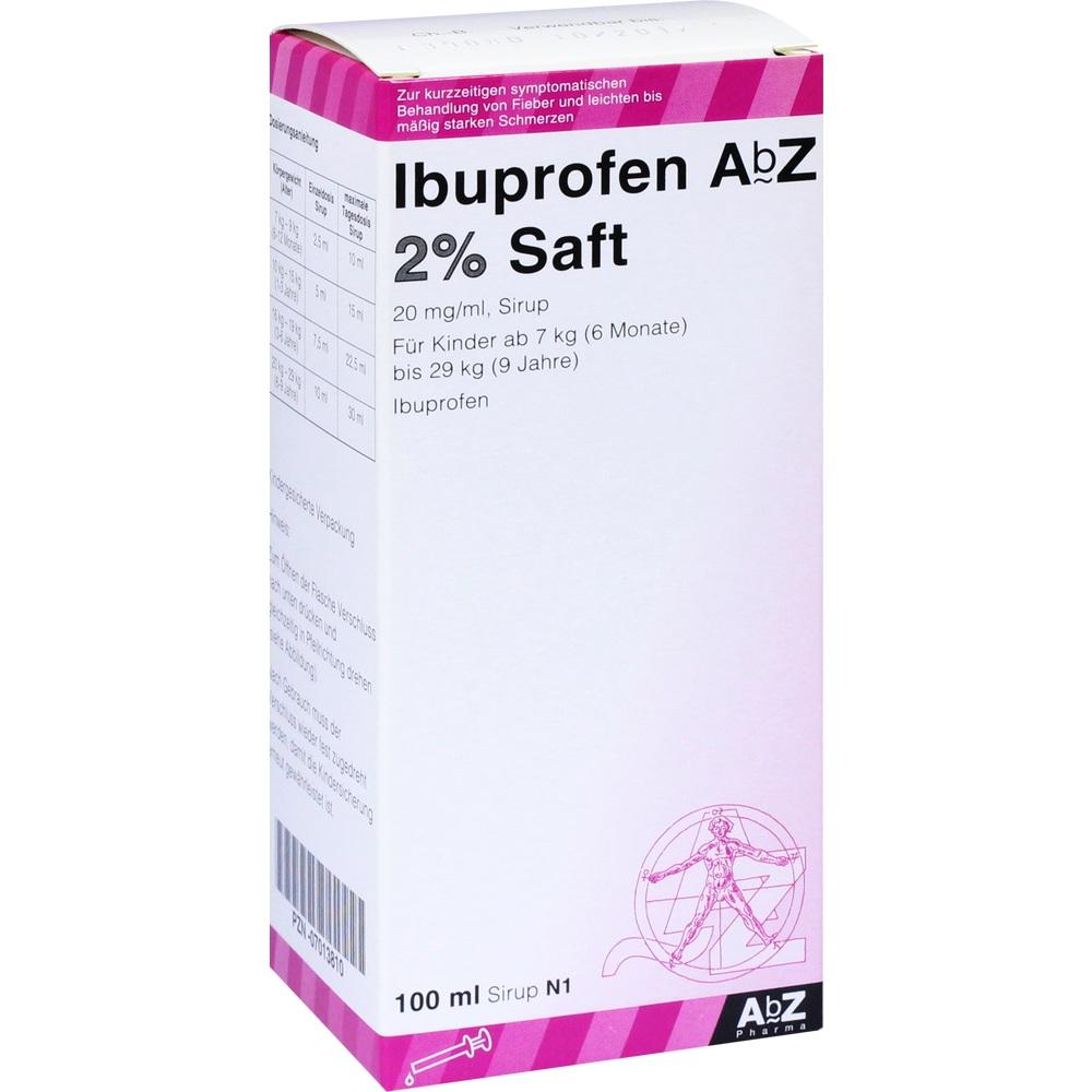 Ibuprofen AbZ 2% Saft 100 ml Saft