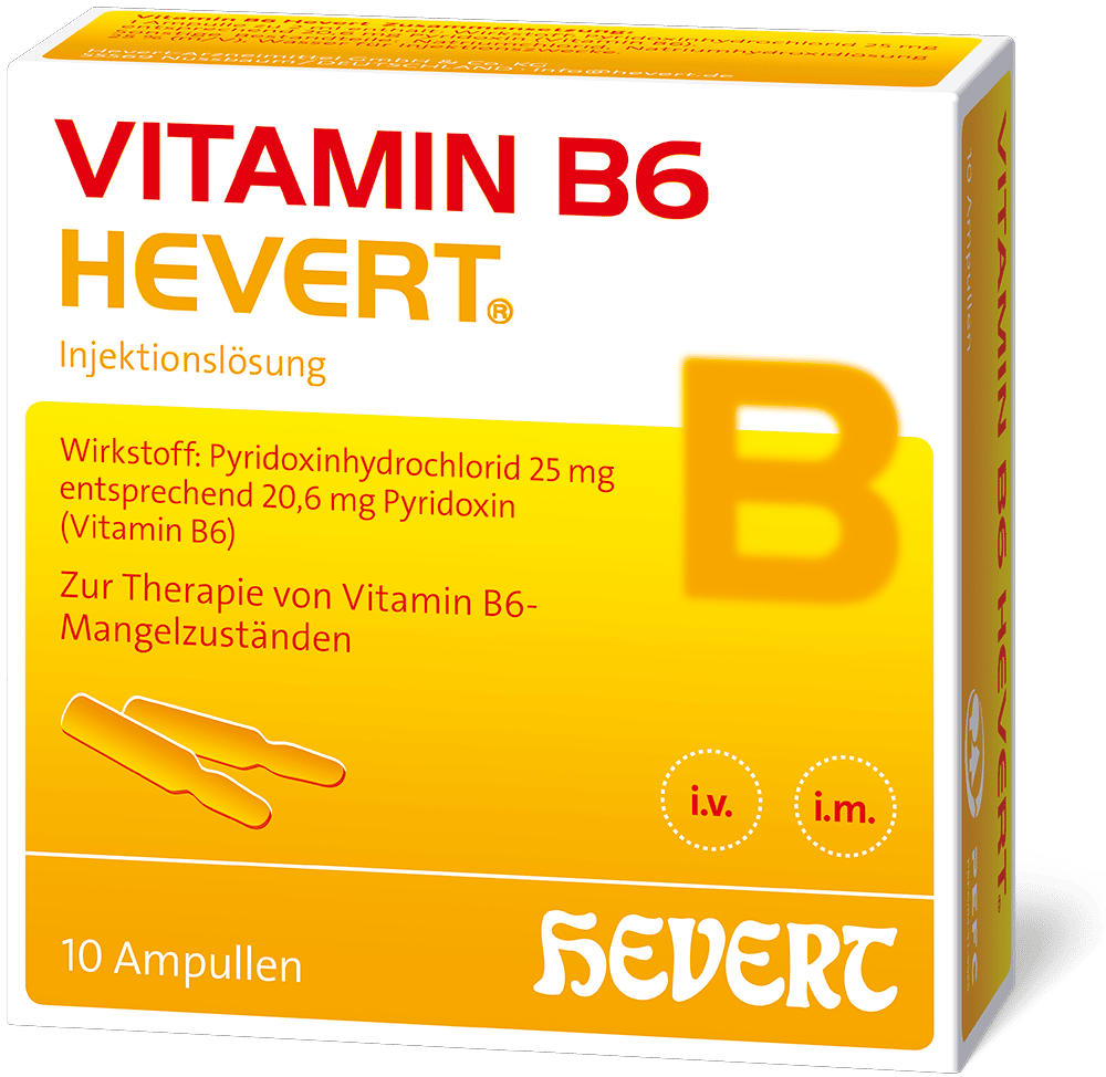 VITAMIN B6 HEVERT 10X2 ml Ampullen
