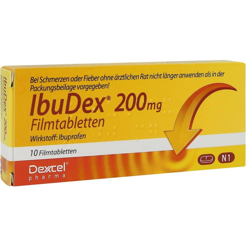 IbuDex 200mg 10 St Filmtabletten