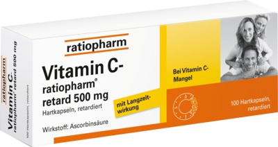 Vitamin C-ratiopharm retard 100 St Retard-Kapseln
