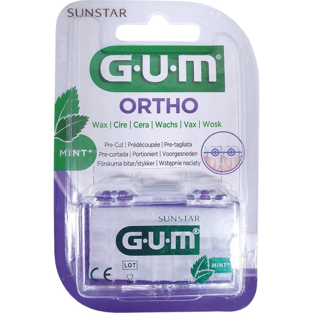 GUM ORTHO Wachs Mint 1 St