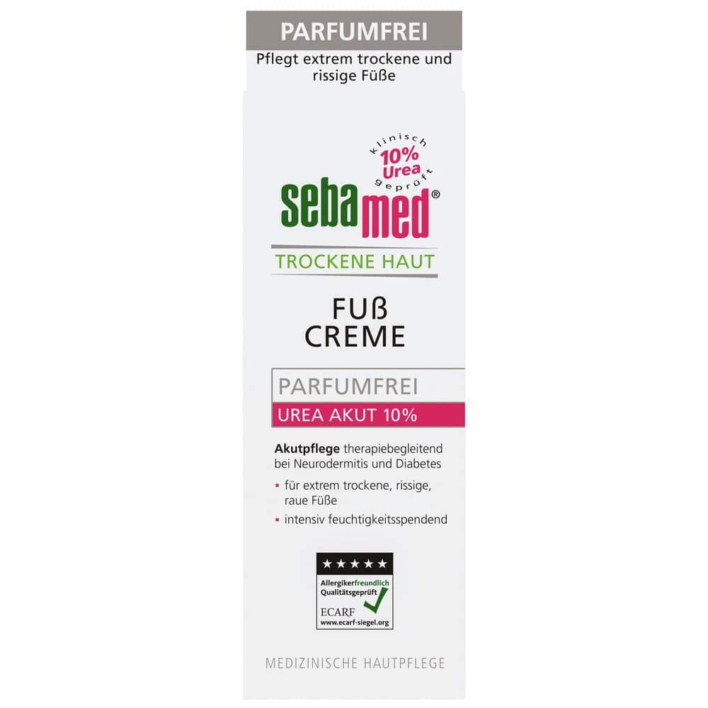 sebamed TROCKENE HAUT FUß CREME   100 ml Creme
