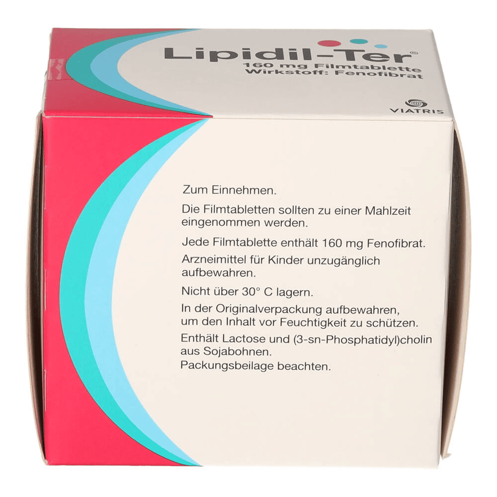 Lipidil-Ter 160mg 50 St Filmtabletten