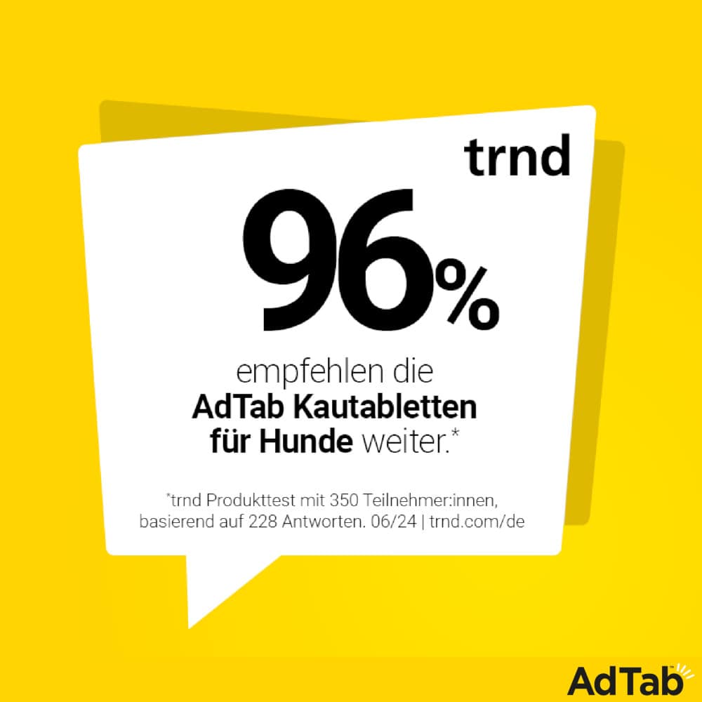 AdTab Kautabletten 56mg für Hunde 1,3-2,5 kg Elanco 3 St Kautabletten