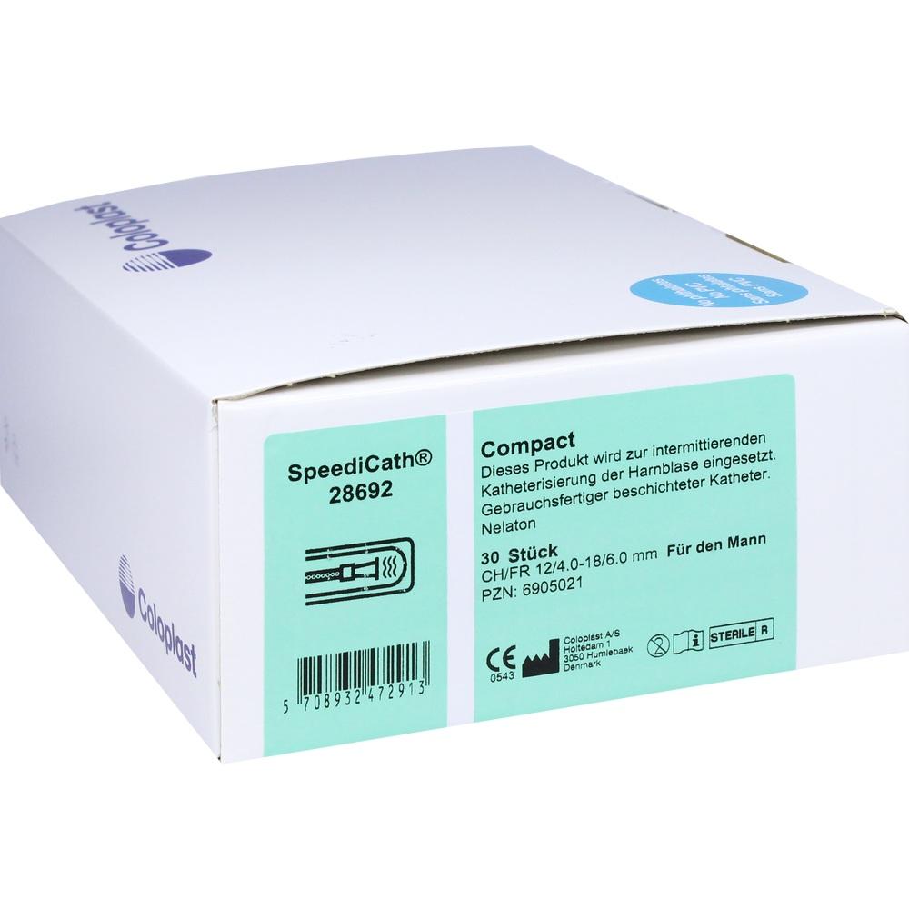 SPEEDICATH Compact Kath.Nelat.Ch 12 Männer 30 St Katheter