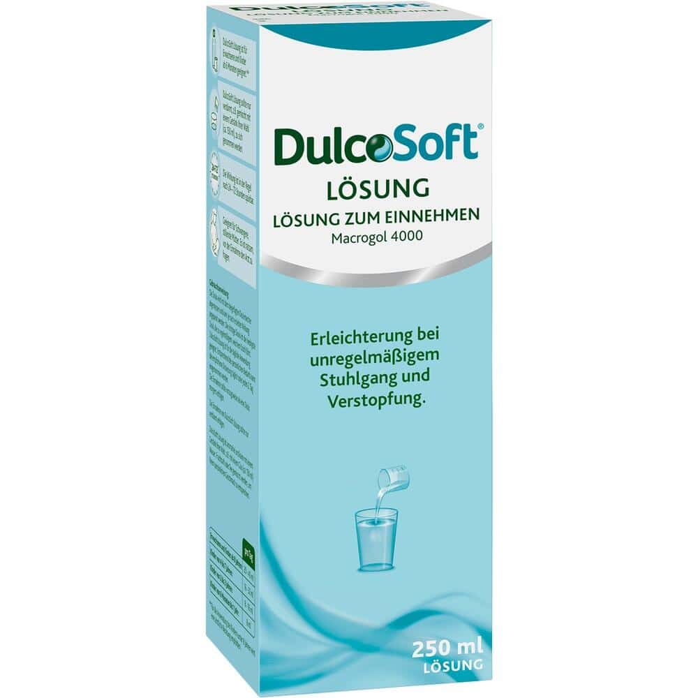 DulcoSoft Lösung - Abführmittel bei Verstopfung 250 ml Lösung zum Einnehmen