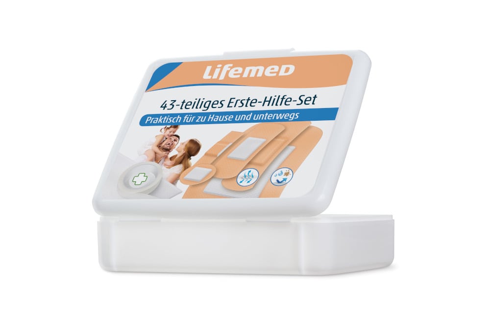 Lifemed Erste-Hilfe-Set 43-teilig 43 St Pflaster