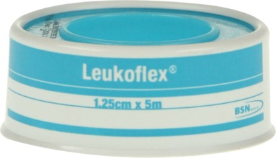 Leukoflex Verbandpflaster 1,25 cmx5 m 1 St Pflaster
