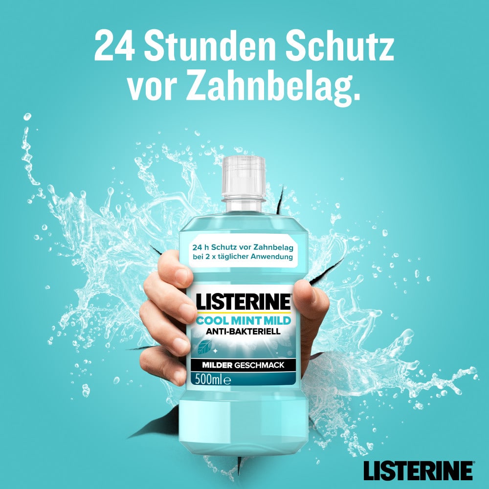 LISTERINE Cool Mint Mild  500 ml Lösung