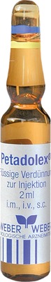PETADOLEX Ampullen 5X2 ml Ampullen