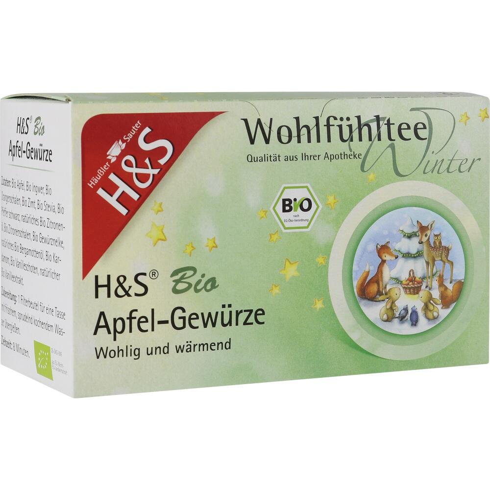 H&S Wohlfühltee Wintertee Bio Apfel 20X2.0 g Filterbeutel