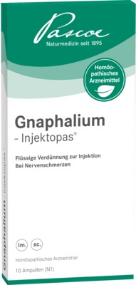 GNAPHALIUM INJEKTOPAS Ampullen 10 St Ampullen